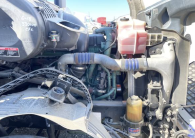 this image shows mobile truck engine repair in Mississauga, ON